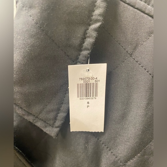 Old Navy Quilted Utility Jacket black NWT - Picture 13 of 15